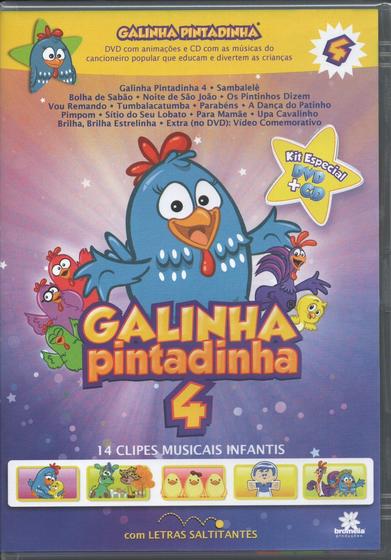Imagem de Galinha Pintadinha Vol. 4 Kit Especial DVD + CD