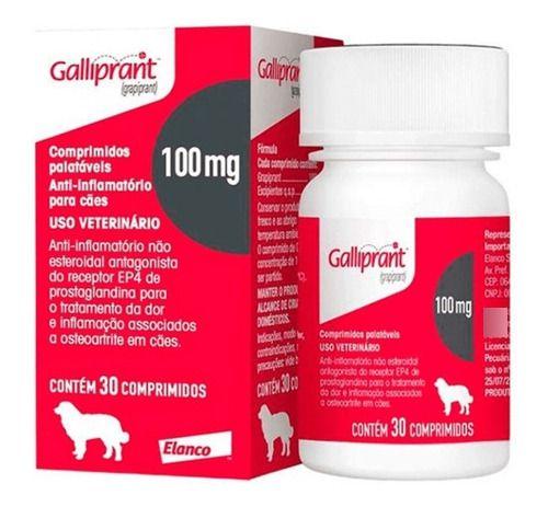 Imagem de Galliprant 100mg Elanco Cães 30 Comprimido Anti-inflamatório