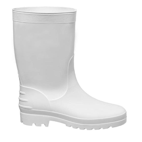 Imagem de Galocha Bota Branca Borracha PVC - Italbotas