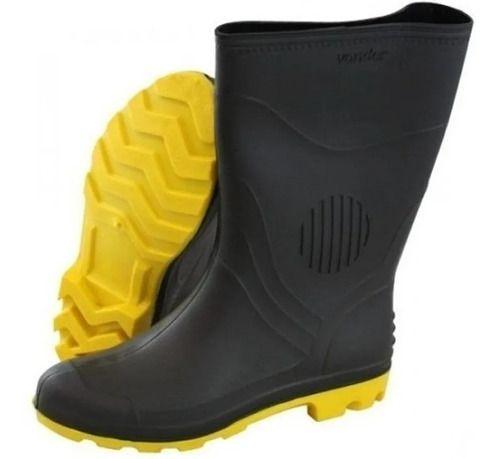 Imagem de Galocha Chuva Bota Motoqueiro Borracha Pvc Solado Amare N 39