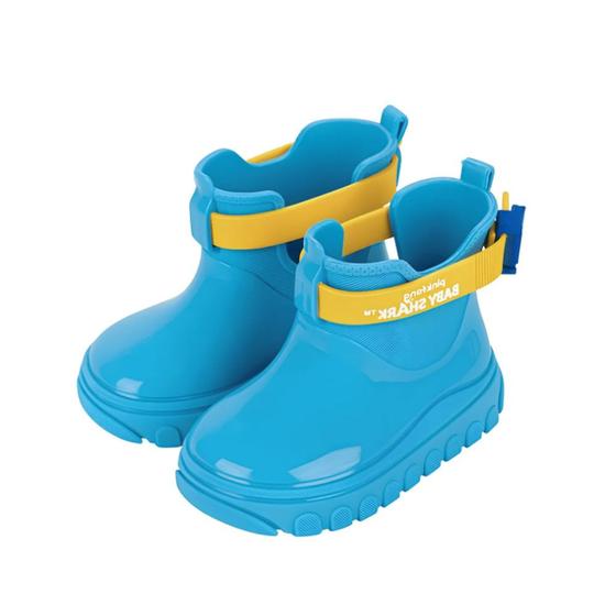 Imagem de Galocha Infantil Baby Shark Grendene Com Capa De Chuva