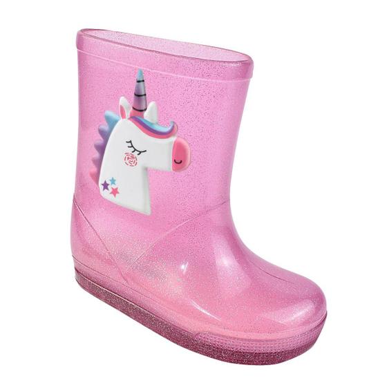 Imagem de Galocha Lu e Lua 41418 Glitter Unicórnio
