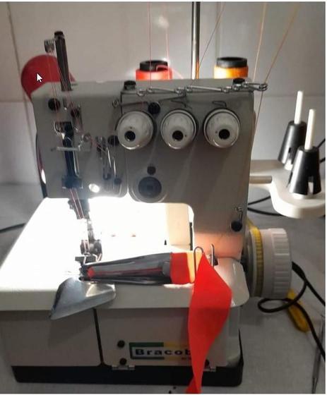 Imagem de Galoneira -Bracob Com Motor 250W 3Agulhas Com Vies 25Mm-220V