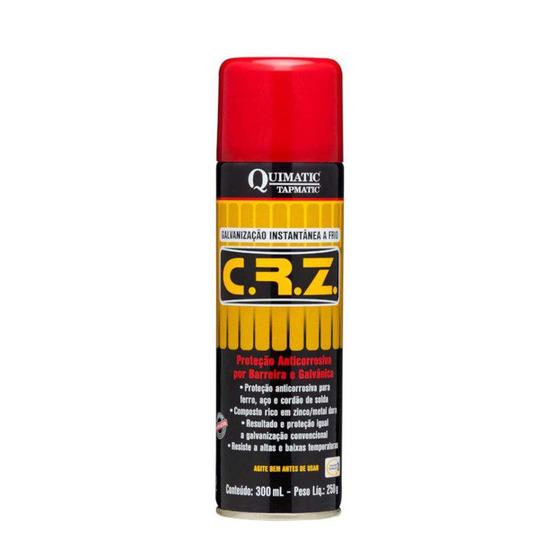 Imagem de Galvanizador a Frio Aerosol 300ML CRZ  DM1  - Tapmatic