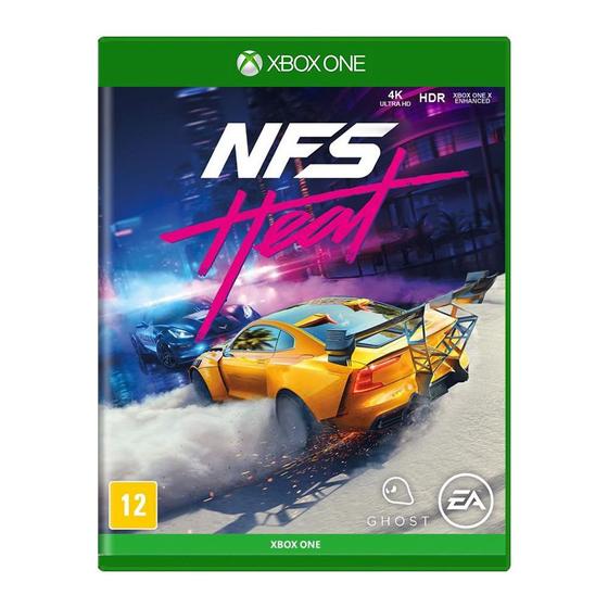 Game Need for Speed Heat para Xbox One Mídia Física Menor preço em Game Need for Speed Heat para Xbox One Mídia Física
