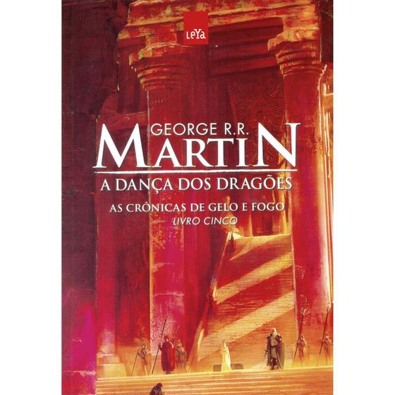 Imagem de Game Of Thrones Vol 5 A Dança Dos Dragões George R.R. Martin Editora Leya -  