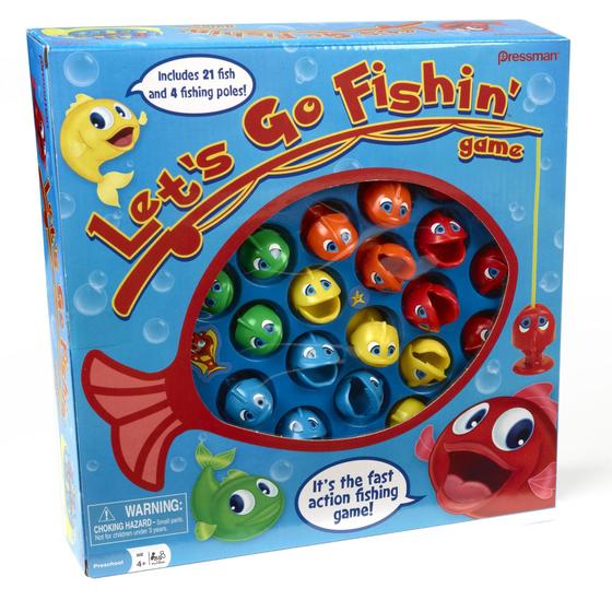 Imagem de Game Pressman Let's Go Fishin' Original 1-4 jogadores