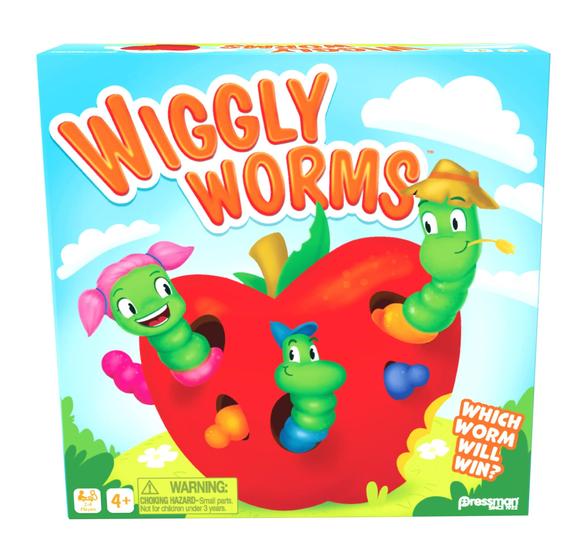 Imagem de Game Pressman Wiggly Worms Color Matching Memory 4 anos ou mais