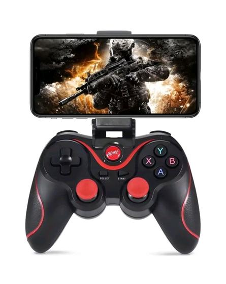 Imagem de Gamepad Bluetooth para Android - Controle Sem Fio para Celular, Notebook, PC e Smart TV