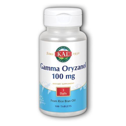 Imagem de Gamma Oryzanol 100 Tabs da Kal (pacote com 2)