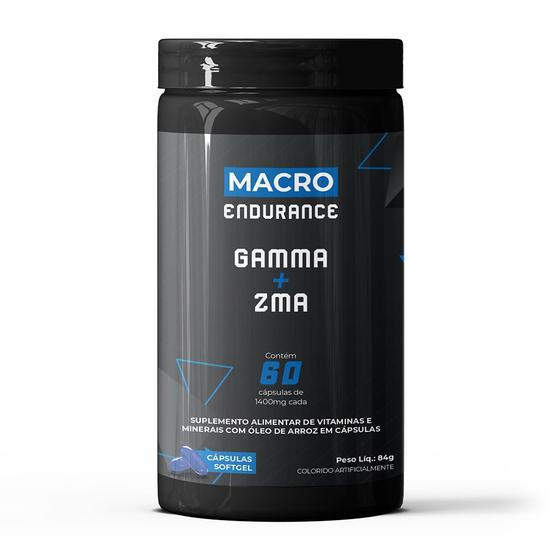 Imagem de Gamma + ZMA 60 cápsulas (gamma oryzanol + zma)