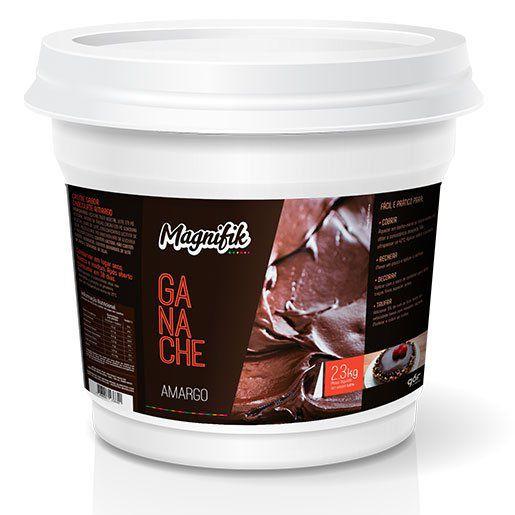 Imagem de Ganache Chocolate Amargo 2,3kg - Magnifik