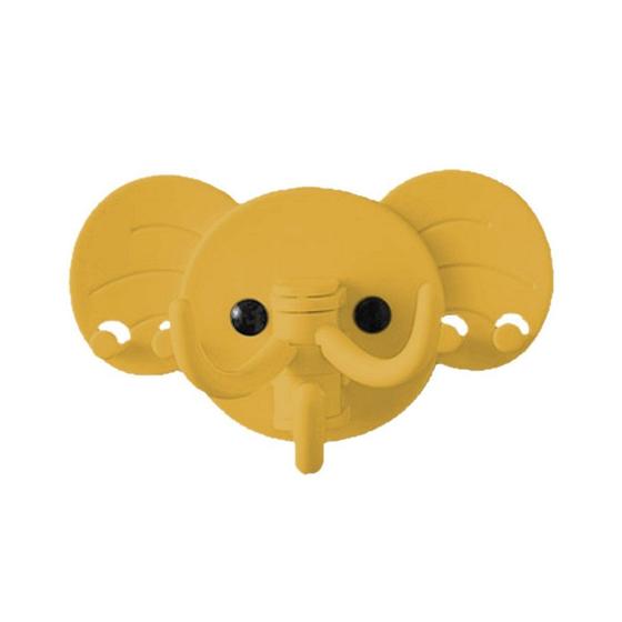 Imagem de Gancho Cabide Modelo Elefante com Movimento e Base Autoadesiva