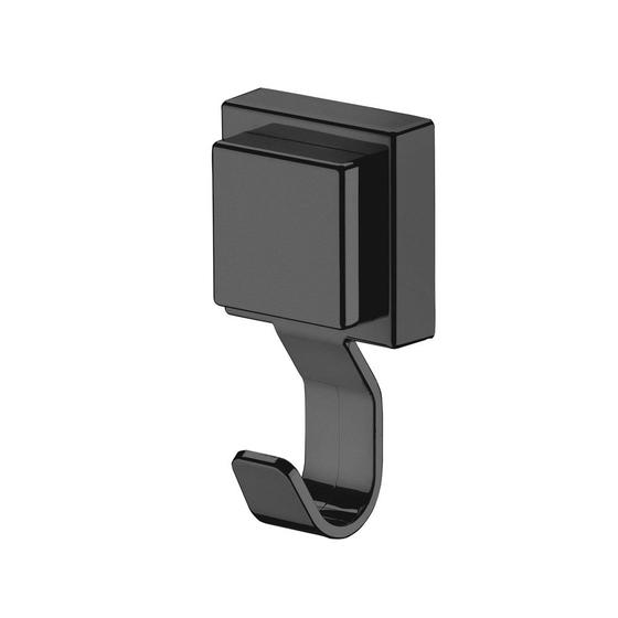 Imagem de Gancho Cabide Multiuso com Ventosa Preto Fosco Future