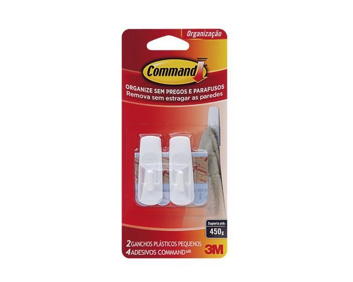 Imagem de Gancho Command 3M A Peq C/Ades (2Pcs) Blister