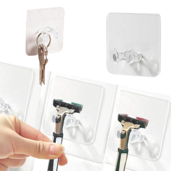 Gancho De Parede Adesivo Suporte Para Tomadas/ Chaves / Barbeador / Suporte Diversos Itens Adesivo Forte Menor preço em Gancho De Parede Adesivo Suporte Para Tomadas/ Chaves / Barbeador / Suporte Diversos Itens Adesivo Forte