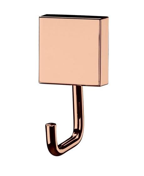 Imagem de Gancho Multiuso Roupa Toalheiro Porta Toalhas Banheiro Rose Gold