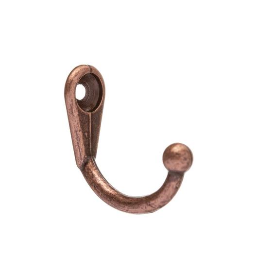 Imagem de Gancho Pequeno Porta Chaves Metal Decoração Mdf 10 Peças + Parafusos