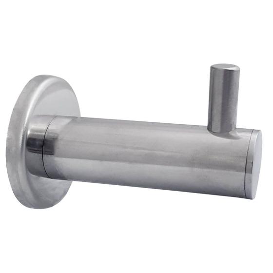 Imagem de Gancho Porta Toalha Aço Inox Cabide Para Lavabo Banheiro Cabideiro Jasmim