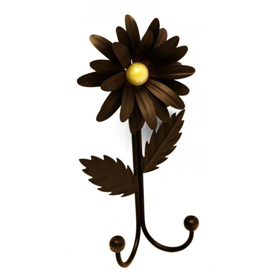 Gancho Porta Toalha para Lavabo e Cozinha de Ferro Artesanal Rústico com Flor Menor preço em Gancho Porta Toalha para Lavabo e Cozinha de Ferro Artesanal Rústico com Flor