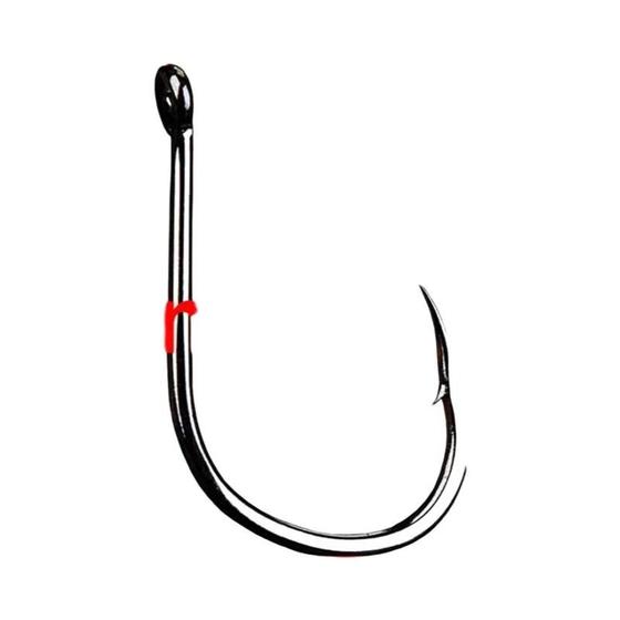 Imagem de Ganchos de Pesca Farpados - 100 Peças - Gancho Único Circular com Gabarito