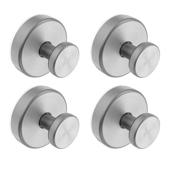 Ganchos Para Toallas Ganchos De Baño De Acero Inoxidable Con Ventosa Antiperforación Ganchos Para Toallas De Baño
