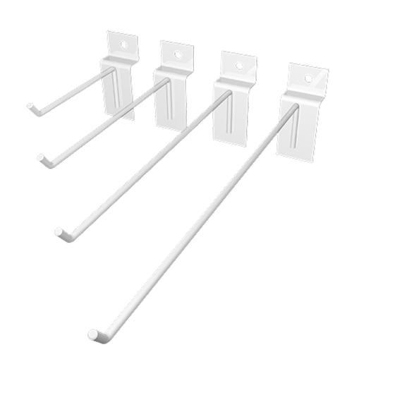 Ganchos Expositores P/ Painel Canaletado 30cm kit 30 peças - LOJA & CIA Imagem de Ganchos Expositores P/ Painel Canaletado 30cm kit 30 peças