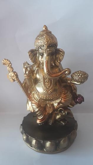 Imagem de Ganesha de resina