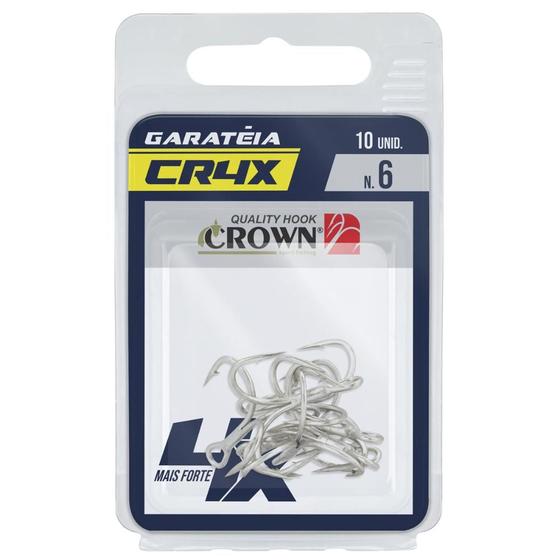 Imagem de Garatéia CR4X NIQ. Nº6 c/ 10 Un - Crown