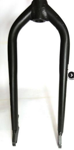 Garfo fat bike aro 26 rigido alum preto fosco Menor preço em Garfo fat bike aro 26 rigido alum preto fosco