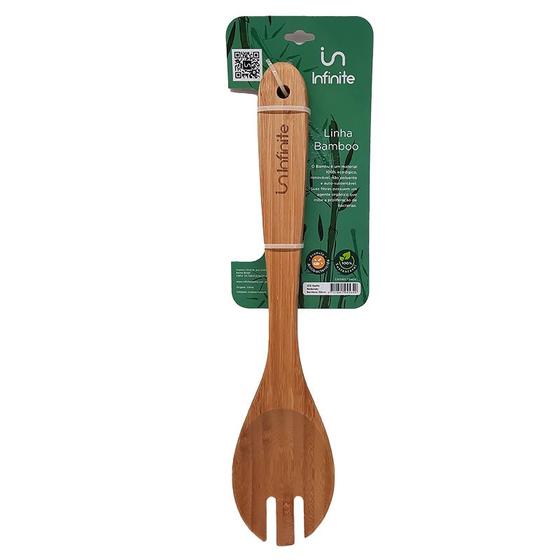 Imagem de Garfo Redondo em Bambu 30cm 103 - Infinite