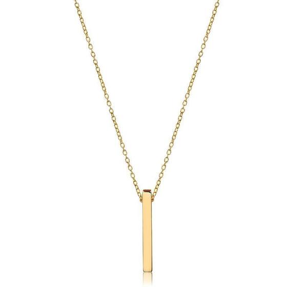 Imagem de Gargantilha 65cm Com Palito Folheada A Ouro Dourada