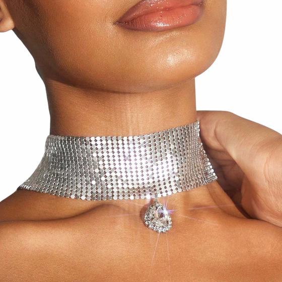 Imagem de Gargantilha Colar Chocker Acessórios Femininos Pescoço