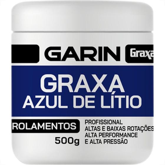 Imagem de Garin Graxa Azul Multiuso Rolamento 500Gr