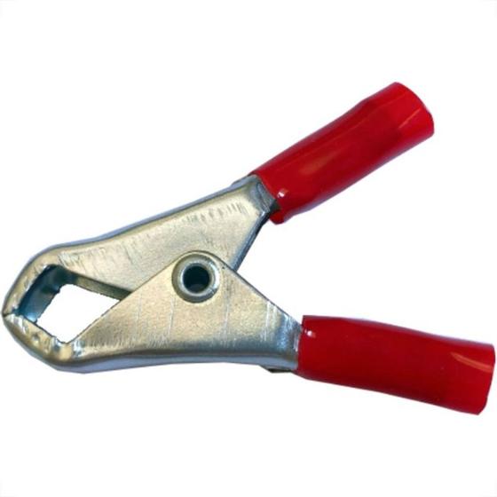 Imagem de Garra 30A Com Espaguete Vermelho Com 10 Pecas 9040E 10V
