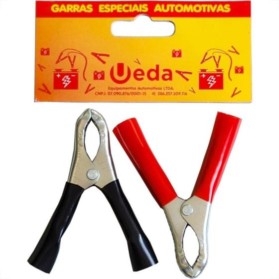 Imagem de Garra 50A Com Espaguete Vermelha E Preta Com 2Pecas 9011E1Pvs