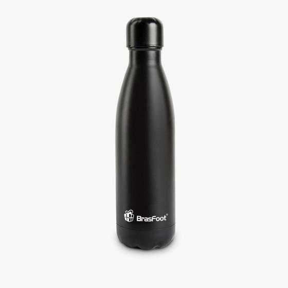 Garrafa 500ml Termica Aço Inox Squeeze Sport Quente Frio - Brasfoot Menor preço em Garrafa 500ml Termica Aço Inox Squeeze Sport Quente Frio - Brasfoot