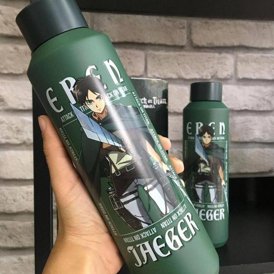 Imagem de Garrafa acqua attack on titan eren jaeger - 600ml