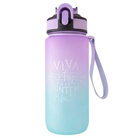 Imagem de Garrafa Canudo Lilas 700ml CB2853 - Moment