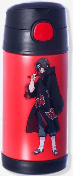 Imagem de Garrafa Click com Canudo - Akatsuki - Naruto - 300ml - Zona Criativa