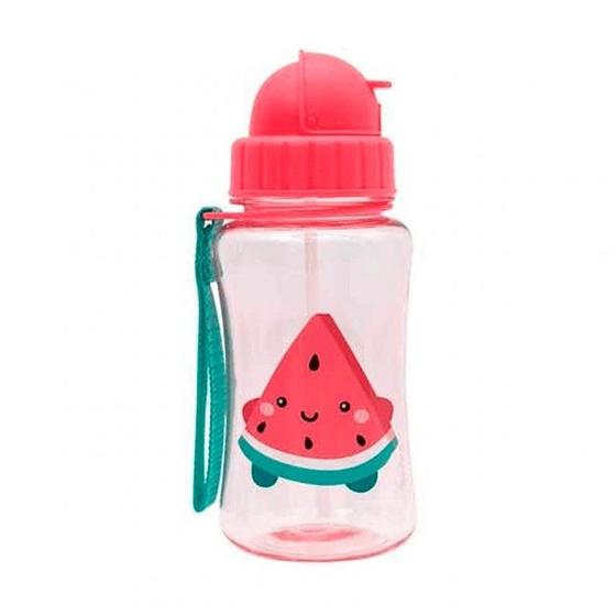 Imagem de Garrafa com Canudo Buba para Bebês Melancia 400ml