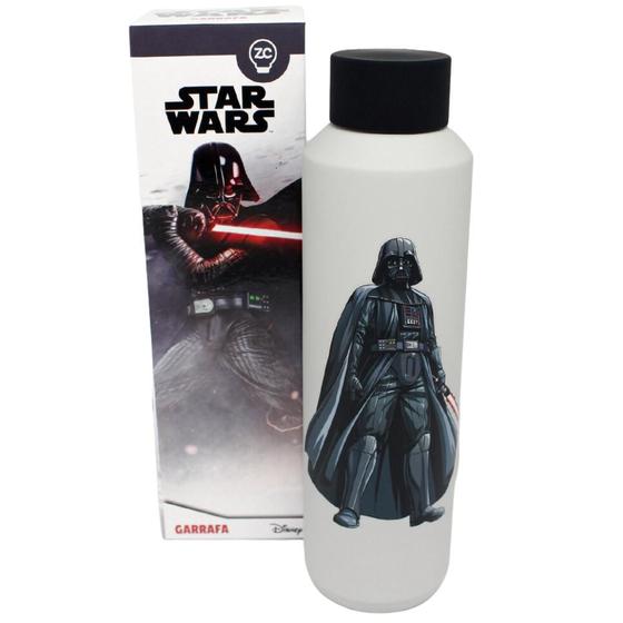 Imagem de Garrafa Darth Vader Térmica 6 Horas 600ml Oficial Star Wars