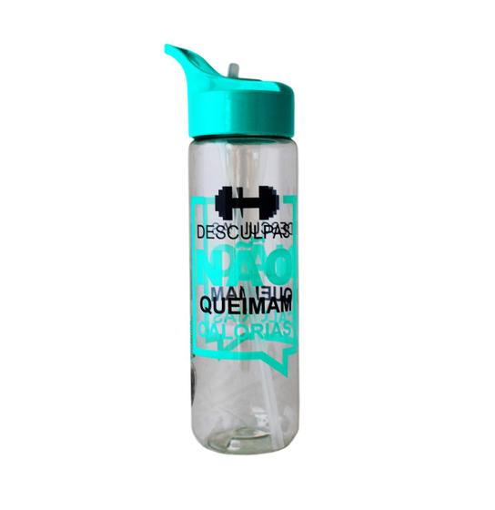 Imagem de Garrafa De Academia Squeeze Com Bico Fliptop 700 Ml Unissex