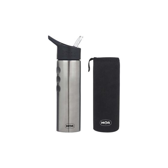 Imagem de Garrafa de Aço Inox 750ml Com Capa Sport To Go Mor