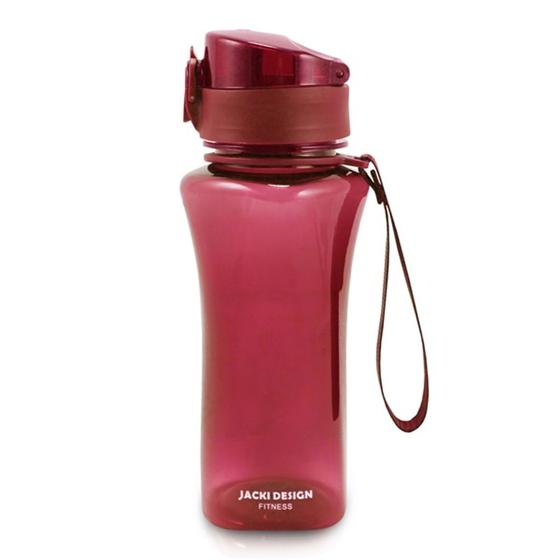 Imagem de Garrafa de Agua com Alça 450ml Lifestyle Jacki Design Vermelho