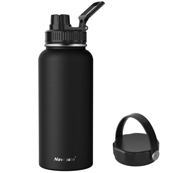 Imagem de Garrafa de água em aço inoxidável isolado Navigate 950ml