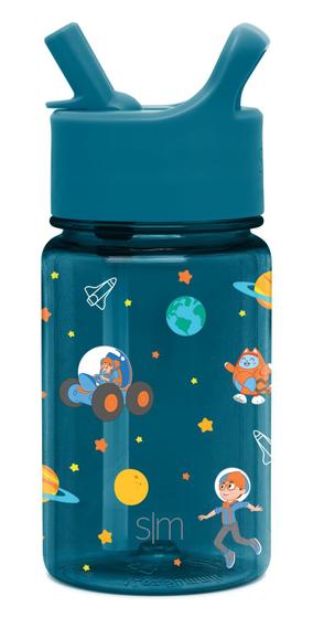 Imagem de Garrafa de Água Infantil Simple Modern Blippi - 350ml com Tampa de Palha