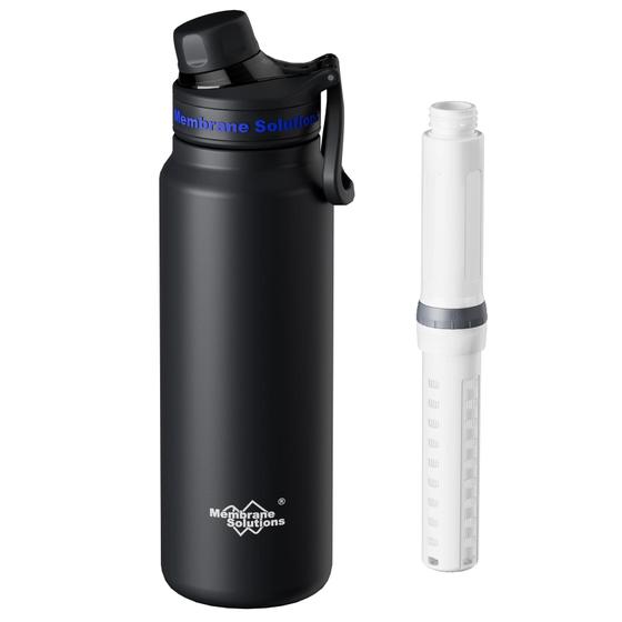 Imagem de Garrafa de água Membrane Solutions C3 950mL com filtro ACF+UF