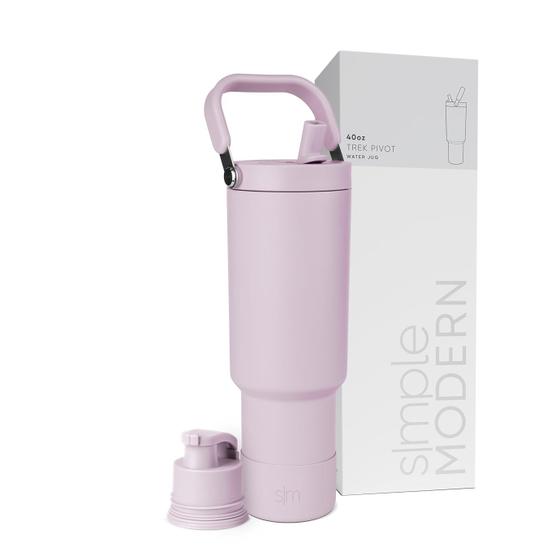 Imagem de Garrafa de Água Simple Modern Trek Pivot 1,2L - Com Alça