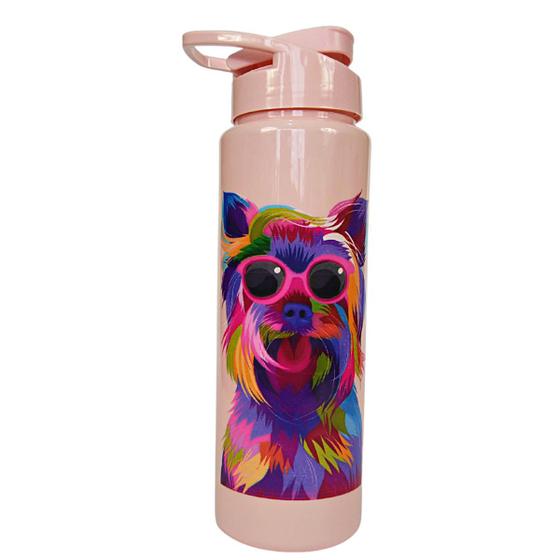 Imagem de Garrafa de Água Squeeze Academia Fitness Infantil 750ml Estampada